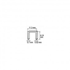 YATO Set de 1000 capse 10mm /0.7x11.3 mm..